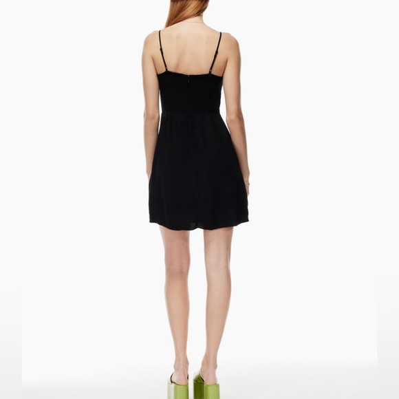 Aritzia - Sunday Best Black JACKSON Mini Dress - Picture 2 of 6